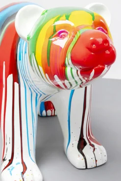 Dekorfigur Polar Bear Holi - Isbjörn, Flerfärgad, 46cm - KARE Design