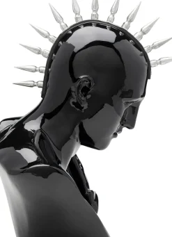 Dekorfigur Punk Boy - Svart, 42cm - KARE Design