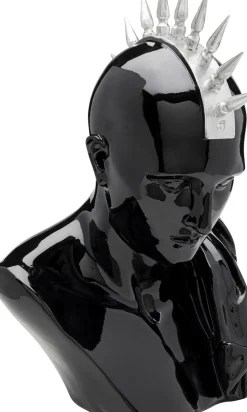 Dekorfigur Punk Boy - Svart, 42cm - KARE Design