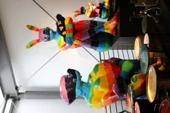 Dekorfigur Rainbow Sitting Rabbit, 80cm - KARE Design