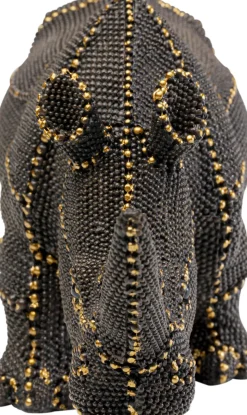 Dekorfigur Rhino Rivets Pearls, 26cm - KARE Design