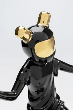 Dekorfigur Skating Astronaut - Svart, 21cm - KARE Design