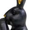 Dekorfigur Sweet Rabbit - Kanin, Svart, 23cm - KARE Design