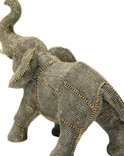 Dekorfigur Walking Elephant Pearls, 24cm - KARE Design