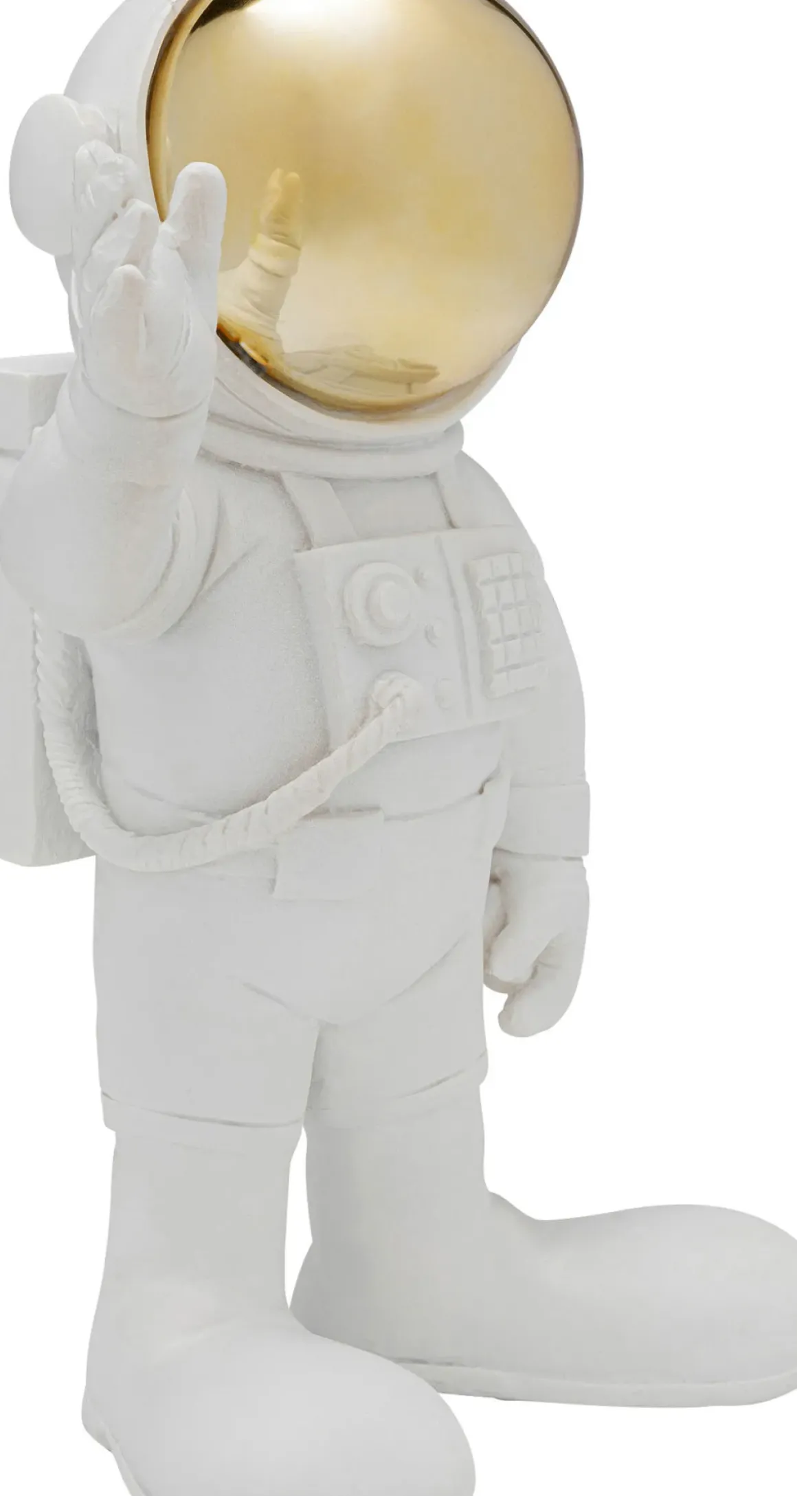 Dekorfigur Welcome Astronaut - Astronaut, Vit, 27cm - KARE Design