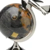 Dekor Globe Top Plane - Jordglob Med Plan, 39cm - KARE Design