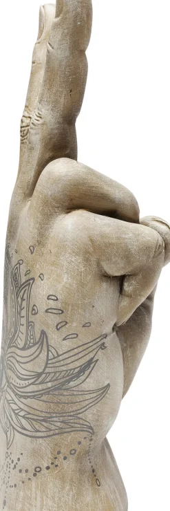 Dekor Hand Victory Tattoo Eye 36cm - KARE Design