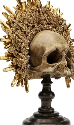 Dekor King Skull - Skulptur på Fot - KARE Design