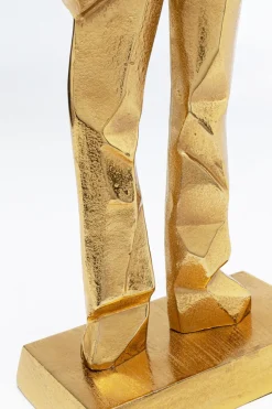 Dekor Standing Man - Guldfinish, 62cm - KARE Design