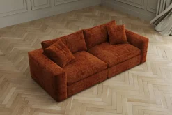 Djupsoffa Chill - Rust, 260cm - KARE Design