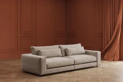 Djupsoffa Imola - Creme, 290cm - KARE Design