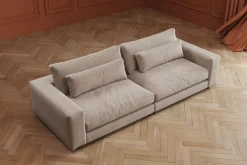 Djupsoffa Imola - Creme, 290cm - KARE Design