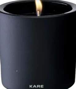 Doftljus Sandalwood - Svart, 10cm - KARE Design