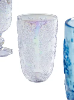 Dricksglas Ice Flowers - Flerfärgat - KARE Design
