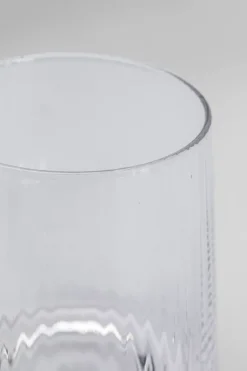 Dricksglas Riffle, 11cm - Räfflat Glas - KARE Design