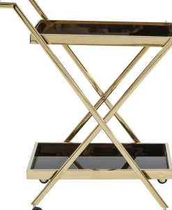 Drinkvagn Casino Guld/Svart - KARE Design