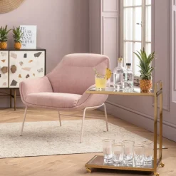 Drinkvagn Classy - Guld/Spegelglas - KARE Design