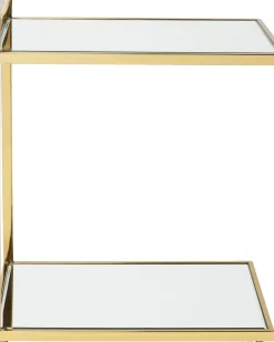 Drinkvagn Classy - Guld/Spegelglas - KARE Design