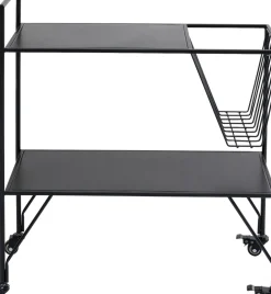 Drinkvagn Fenja - Svart - KARE Design