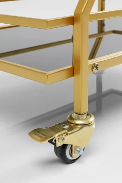 Drinkvagn Pyramids - Guld /Svart - KARE Design