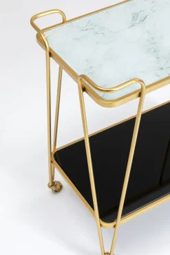 Drinkvagn West Coast - Guld - KARE Design