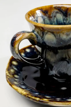 Espressokopp Lio - Mörkblå (2-delar) - KARE Design