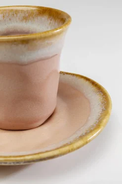Espressokopp Nala - Rosa, (2-delar) - KARE Design