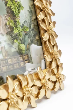 Fotoram Flower Guld, 21x26cm - KARE Design