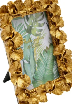 Fotoram Ginkgo Leaf - Guld, 17x20cm - KARE Design