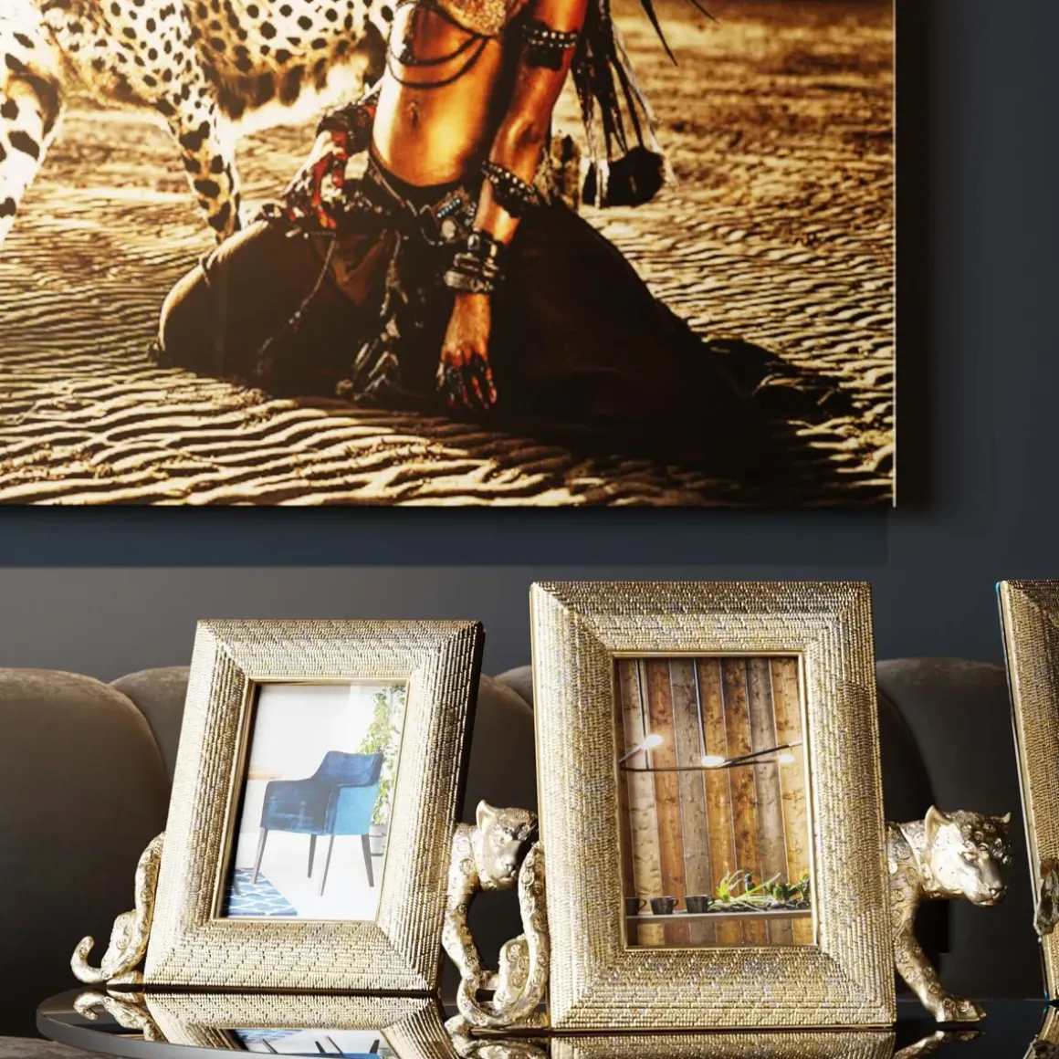 Fotoram Leopard, 25x28cm - KARE Design