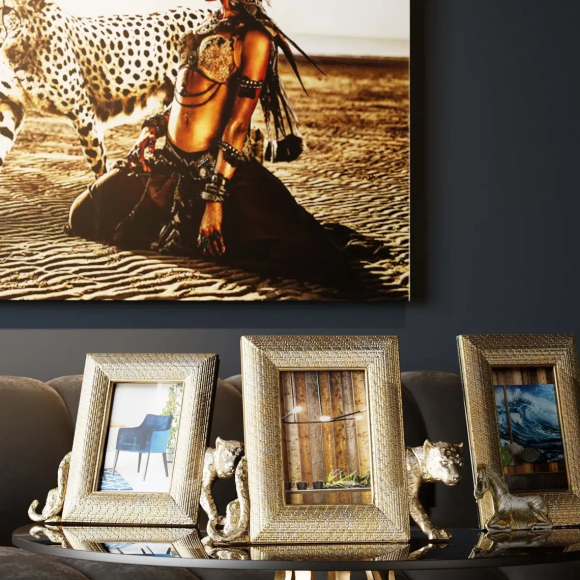 Fotoram Leopard, 25x28cm - KARE Design