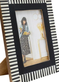 Fotoram Zebra - Svart/vit, 17x22cm - KARE Design