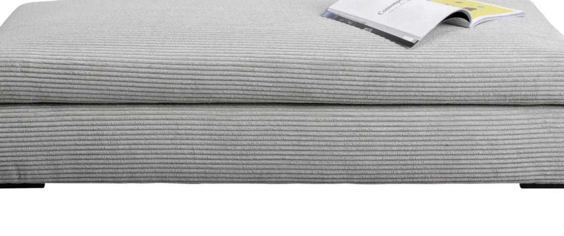 Fotpall Gianni - Grå - KARE Design
