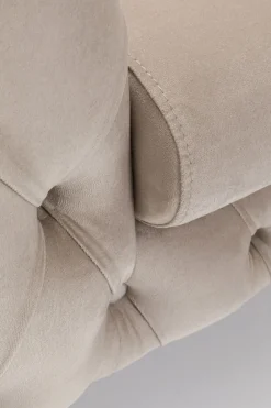 Fåtölj Bellissima Velvet - Beige, 120cm - KARE Design
