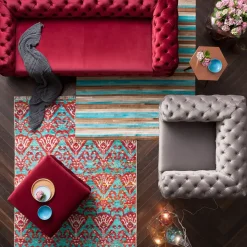 Fåtölj Desire - Grå Sammet - KARE Design