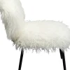 Fåtölj Hairy - Vit - KARE Design
