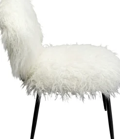 Fåtölj Hairy - Vit - KARE Design