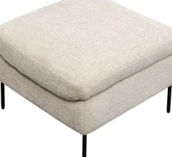 Fåtölj med Pall Quinn Hög - Beige - KARE Design
