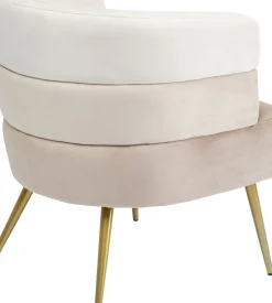 Fåtölj Sandwich - Creme - KARE Design