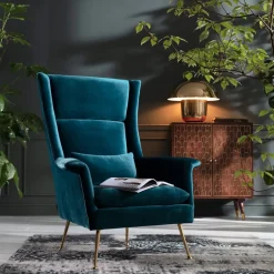Fåtölj Vegas Forever Blå Grön - KARE Design