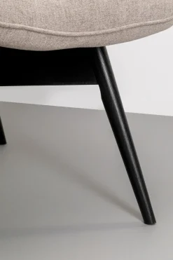 Fåtölj Vicky - Ljusbrun/Svarta Ben - KARE Design