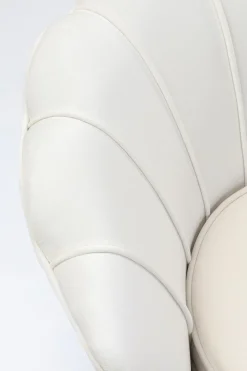 Fåtölj Water Lily - Beige/ Mässningsben - KARE Design