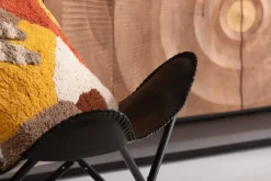 Fåtölj Winny - Svart Läder - KARE Design