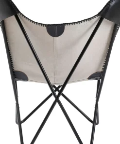 Fåtölj Winny - Svart Läder - KARE Design