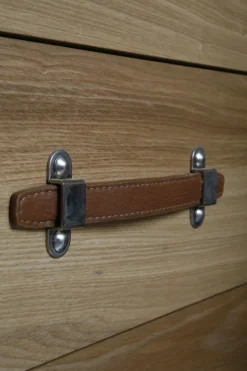Garderob Cosmopolitan Croco - Trunk Vit/Askfaner, 145cm - KARE Design