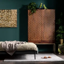 Garderob Muskat - Högskåp i Orientalisk Stil, 180x115cm - KARE Design