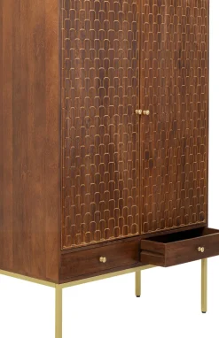 Garderob Muskat - Högskåp i Orientalisk Stil, 180x115cm - KARE Design