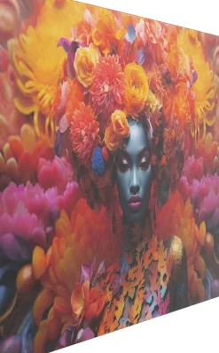 Glastavla Flowers Dream Women, 80x120cm - KARE Design