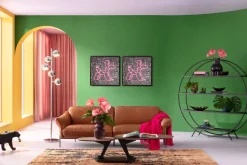 Glastavla LED Balloon Dog, 80x80cm - KARE Design