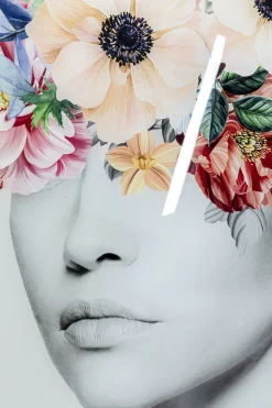 Glastavla Spring Hair, 80x120cm - KARE Design